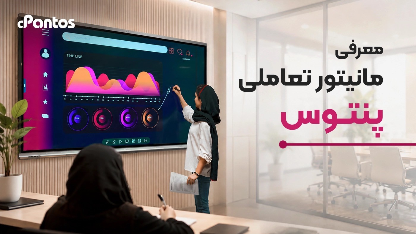 مانیتور تعاملی پنتوس | Pantos Interactive Monitor