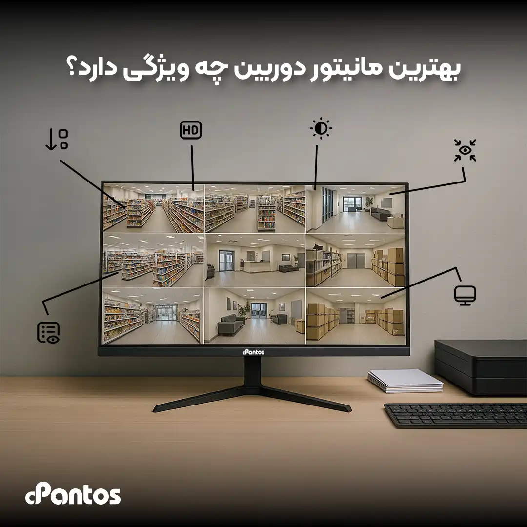 بهترین مانیتور دوربین مداربسته چه ویژگی های دارد؟