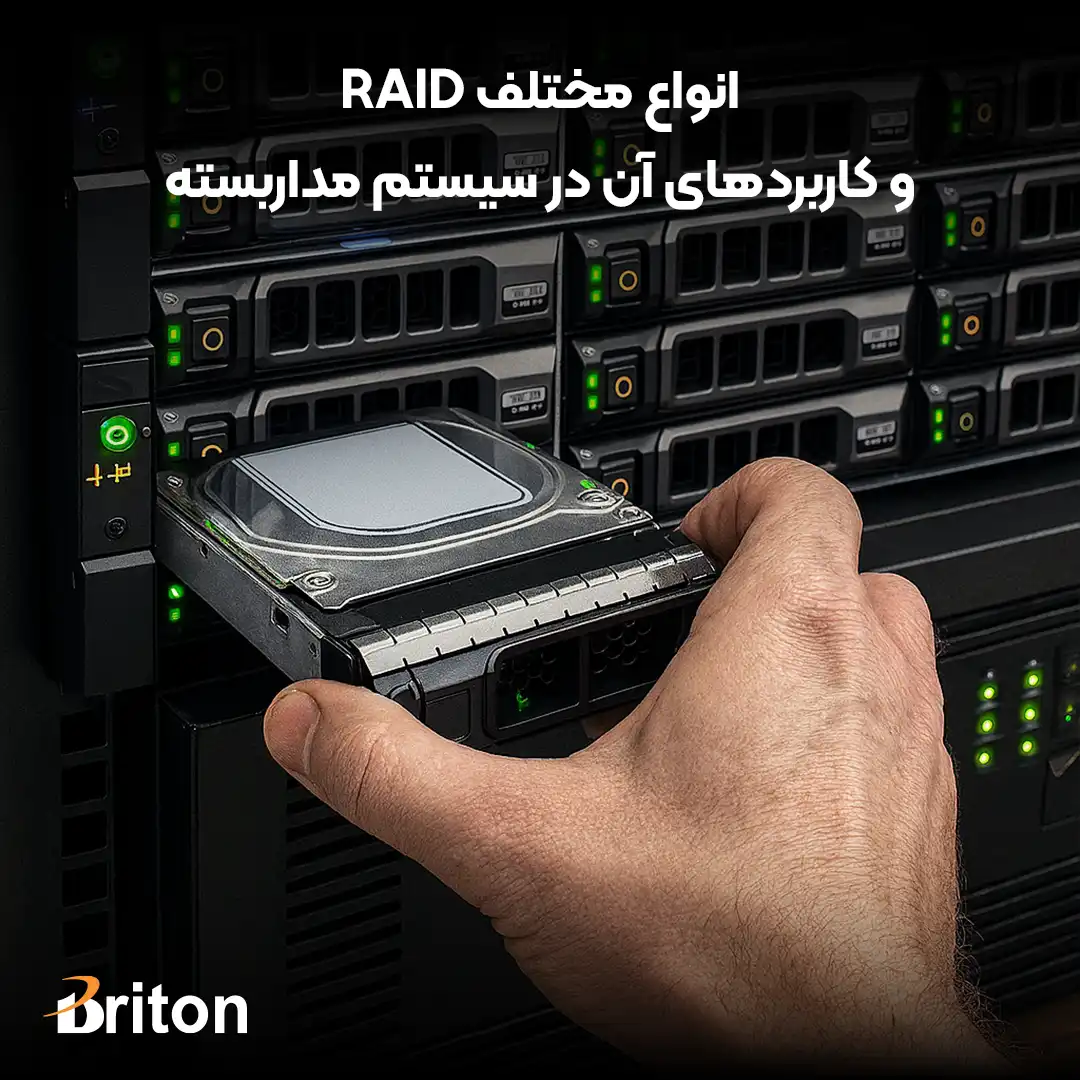 انواع مختلف Raid و کاربردهای آن در سیستم مداربسته