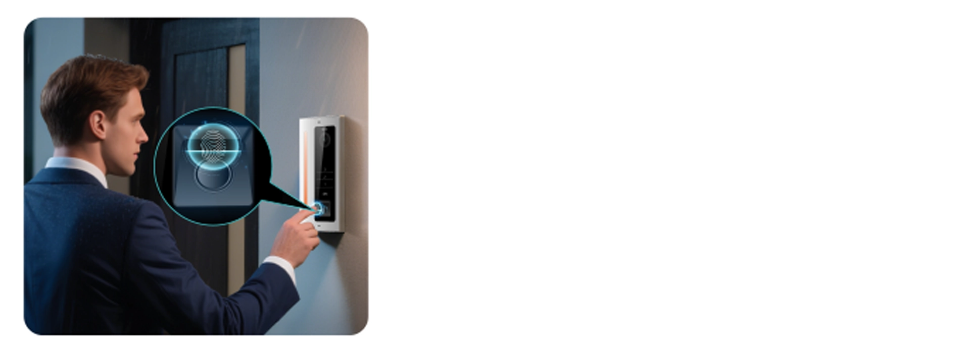 باز کردن درب با اثرانگشت